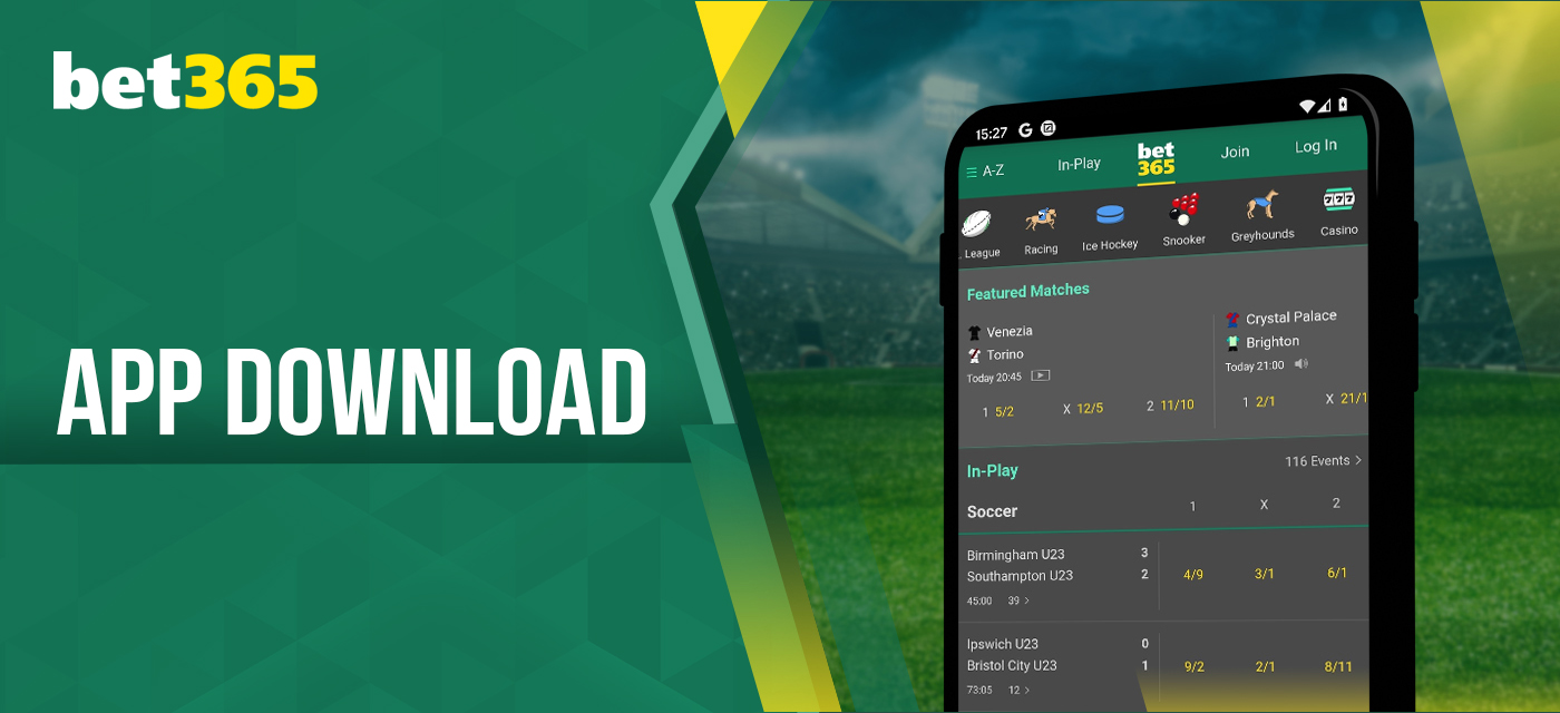 How to download the Bet365 bookmaker mobile app