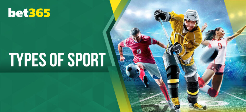 What sports you can bet on at bet365 