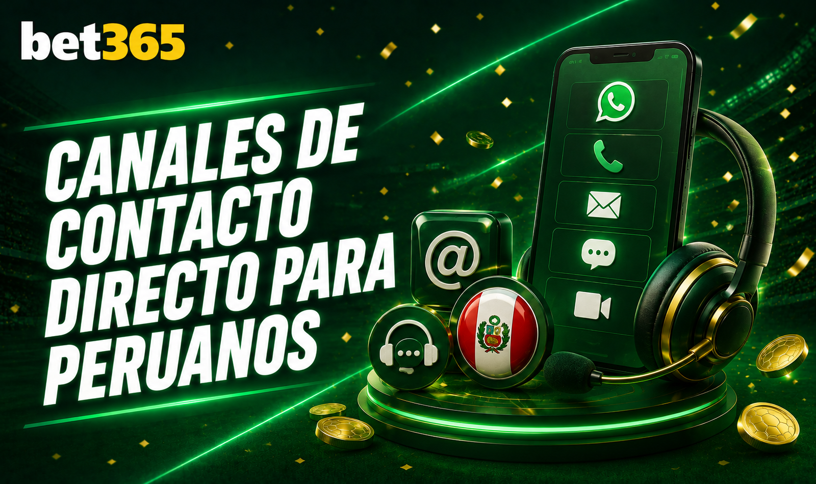 Canales de contacto directo Bet365 para usuarios peruanos con consultas frecuentes

