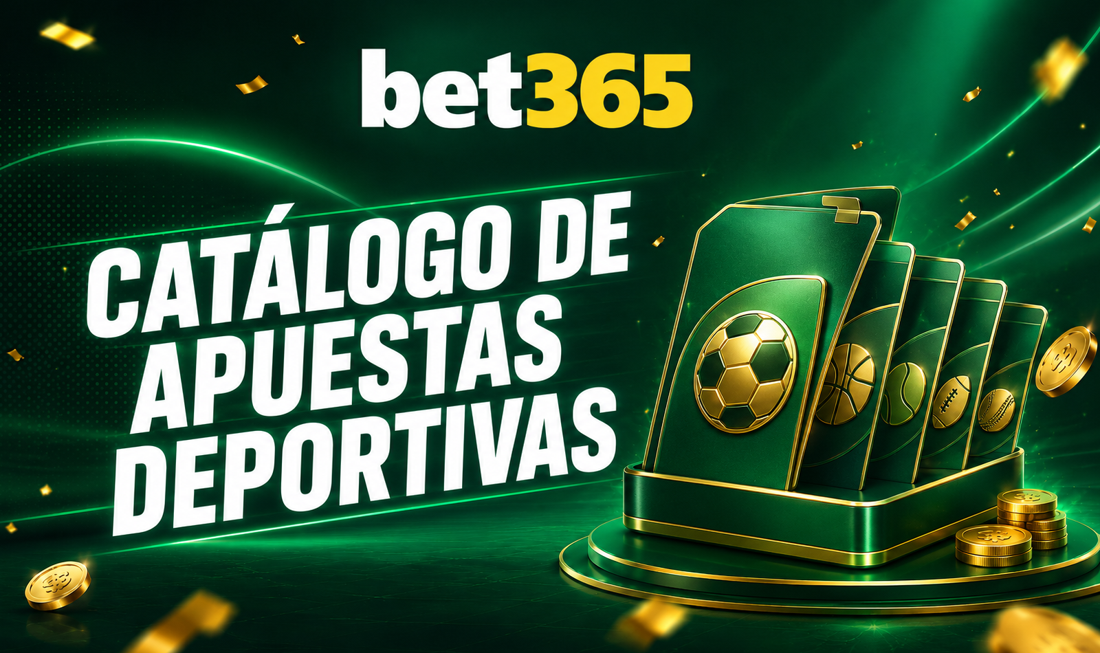 Catálogo de apuestas deportivas Bet365 con cuotas para eventos populares
