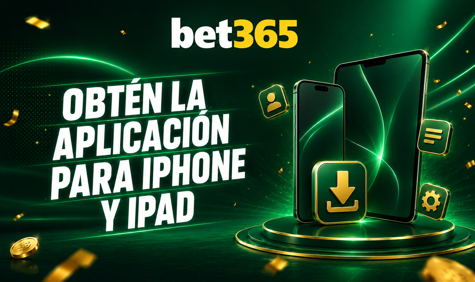 Aplicación Bet365 para iPhone y iPad con acceso móvil práctico
