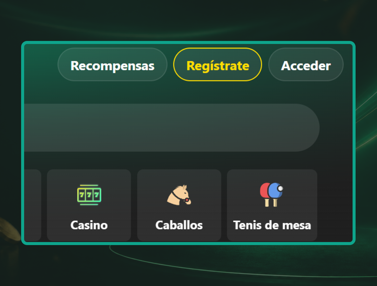 Botón Regístrate