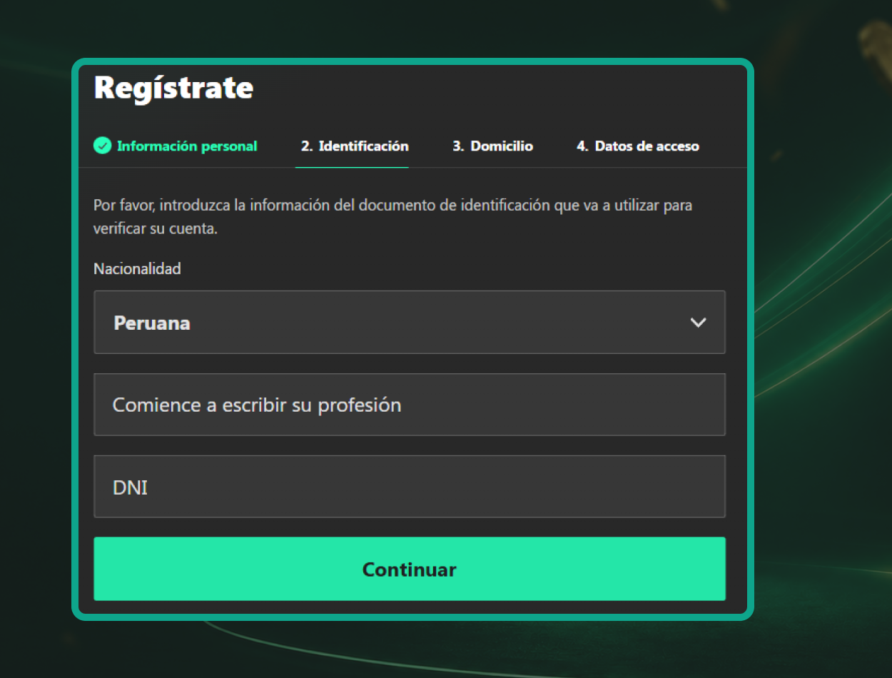 DNI y nacionalidad